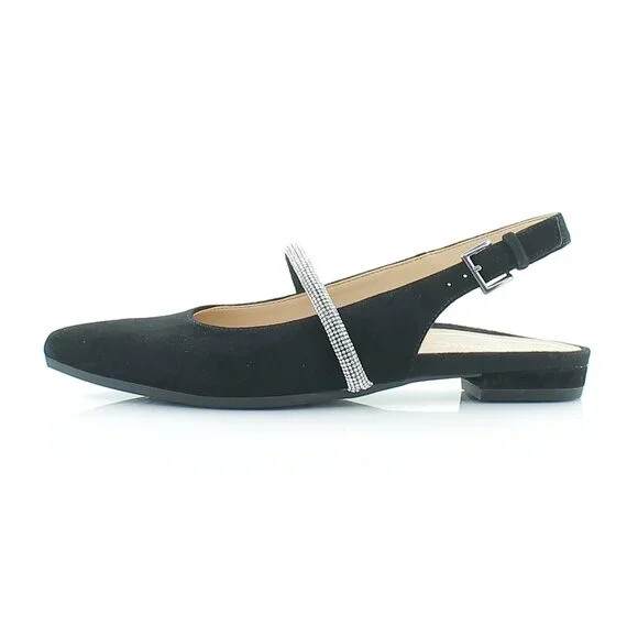 Vionic Presidio dress flats in Black Suede - Picture 2 of 3